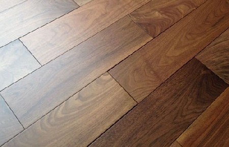 Black walnut parquet